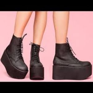 Nasty Gal x Jeffrey Campbell Riot Platform Boot